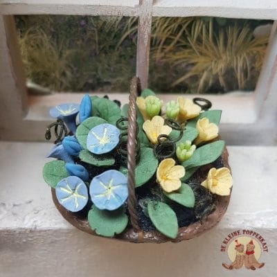 Mand met bloemen