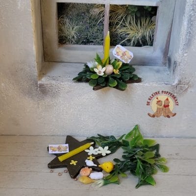 DIY zelfmaakpakketje paasstukje -1:12