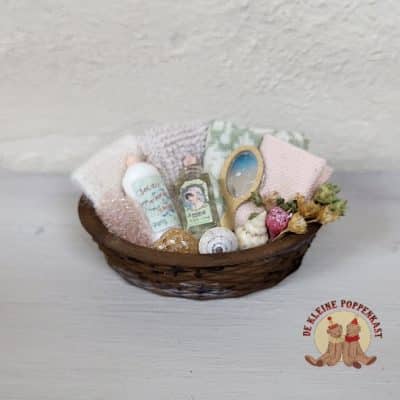 Mandje toiletartikelen miniatuur